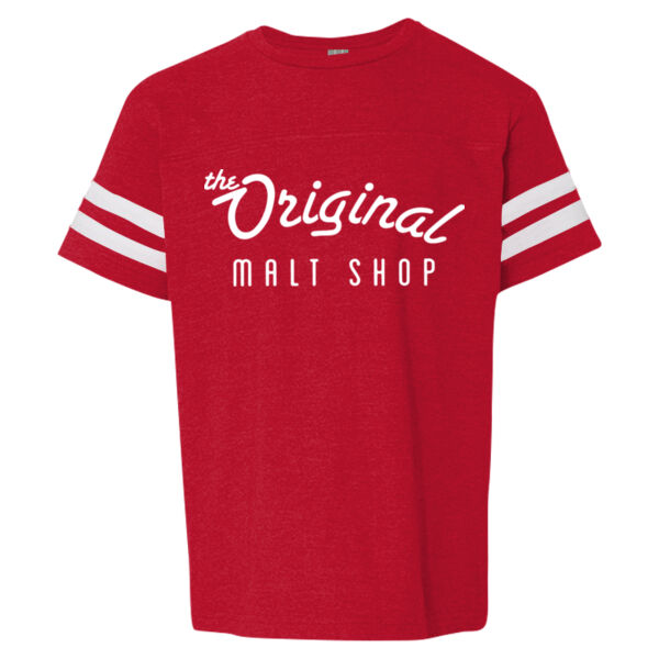 LAT - Youth Football Fine Jersey Tee - Printed Logo Thumbnail