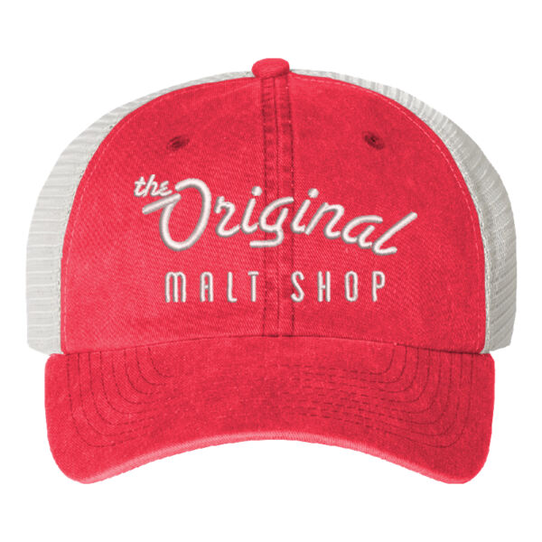 Sportsman - Pigment-Dyed Trucker Cap - Embroidered Logo Thumbnail
