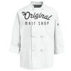 Eight Knot Button Chef Coat with Thermometer Pocket Thumbnail