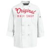 Eight Knot Button Chef Coat with Thermometer Pocket Thumbnail