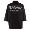 Black Knot Button Chef Coat Thumbnail